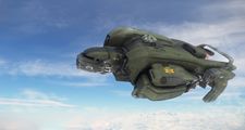 Starfarer Gemini - Flying with blue sky and clouds.jpg