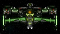 Cutlass Black Ghoulish Green in space - Front.jpg