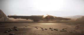 Reliant Kore landed on dusty surface.jpg