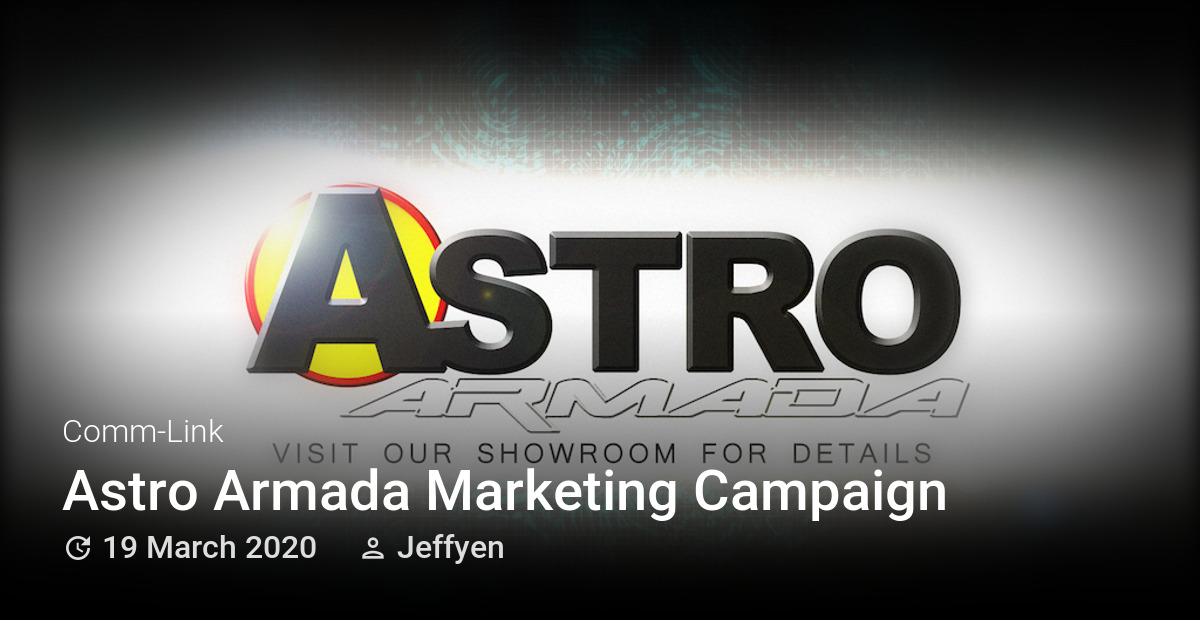 Astro Armada Marketing Campaign Comm Link Archive Star Citizen