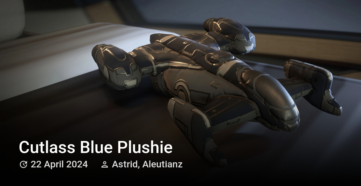 Blue Plushie - wide 1