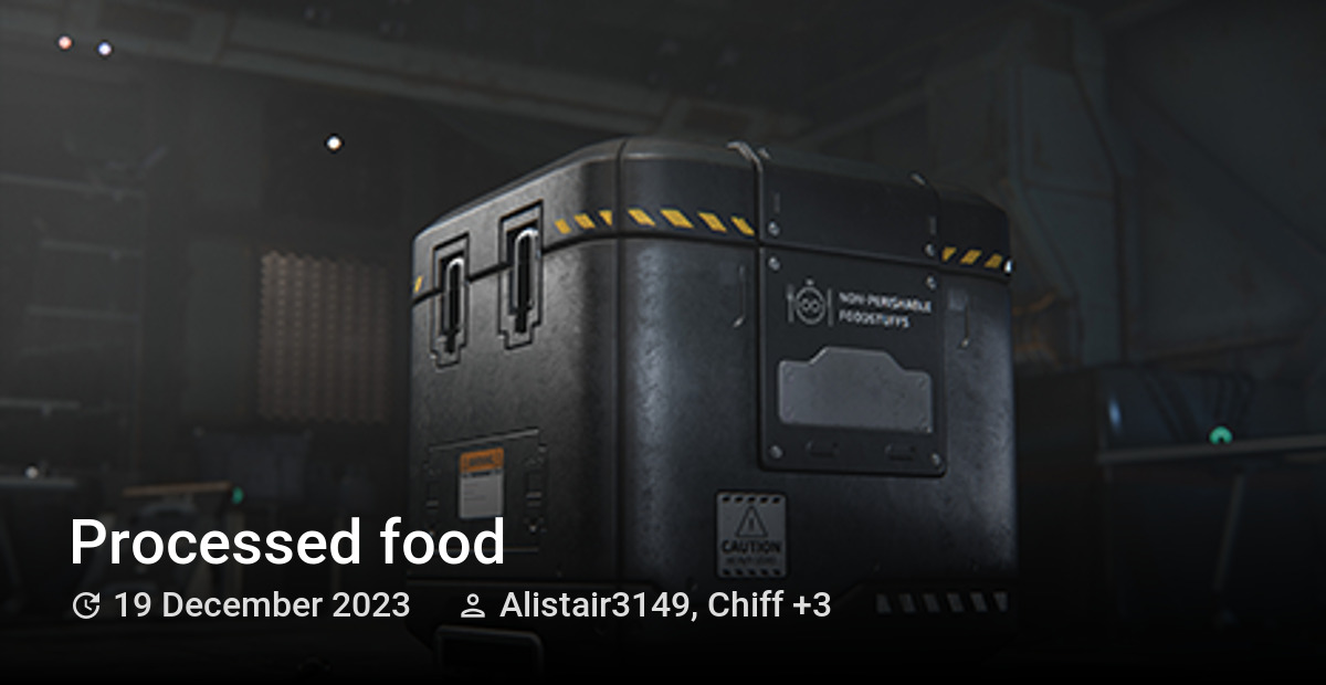 Processed food - Star Citizen Wiki